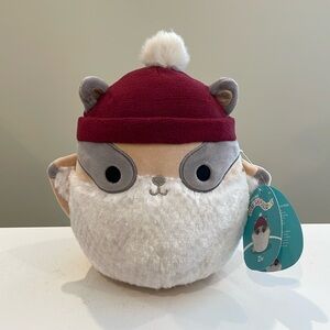 NWT 8” Ziv the Sugar Glider with Beanie Hat Squishmallow - Cozy Squad
